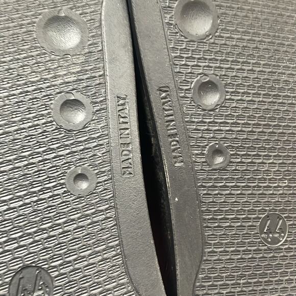 PALM ANGELS SLIDERS Sandals Black - Picture 10 of 16